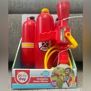 Kids Firefighter Water Blaster Toy